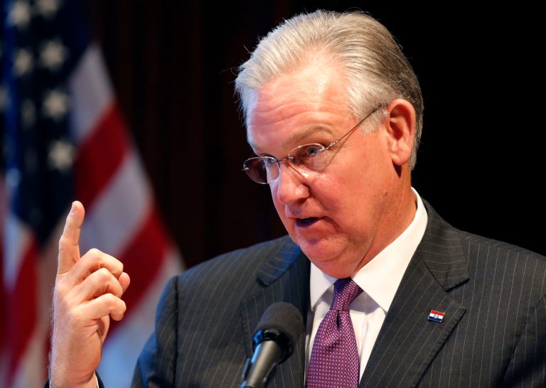 The $26.8 billion budget in front of the Republican-led Legislature is about $900 million lighter than Democratic Gov. Jay Nixon recommended in January, largely because lawmakers have rejected his recommendations to tap into billions of federal dollars to expand Medicaid eligibility to an estimated 300,000 lower-income adults. (AP Photo/Orlin Wagner, File)