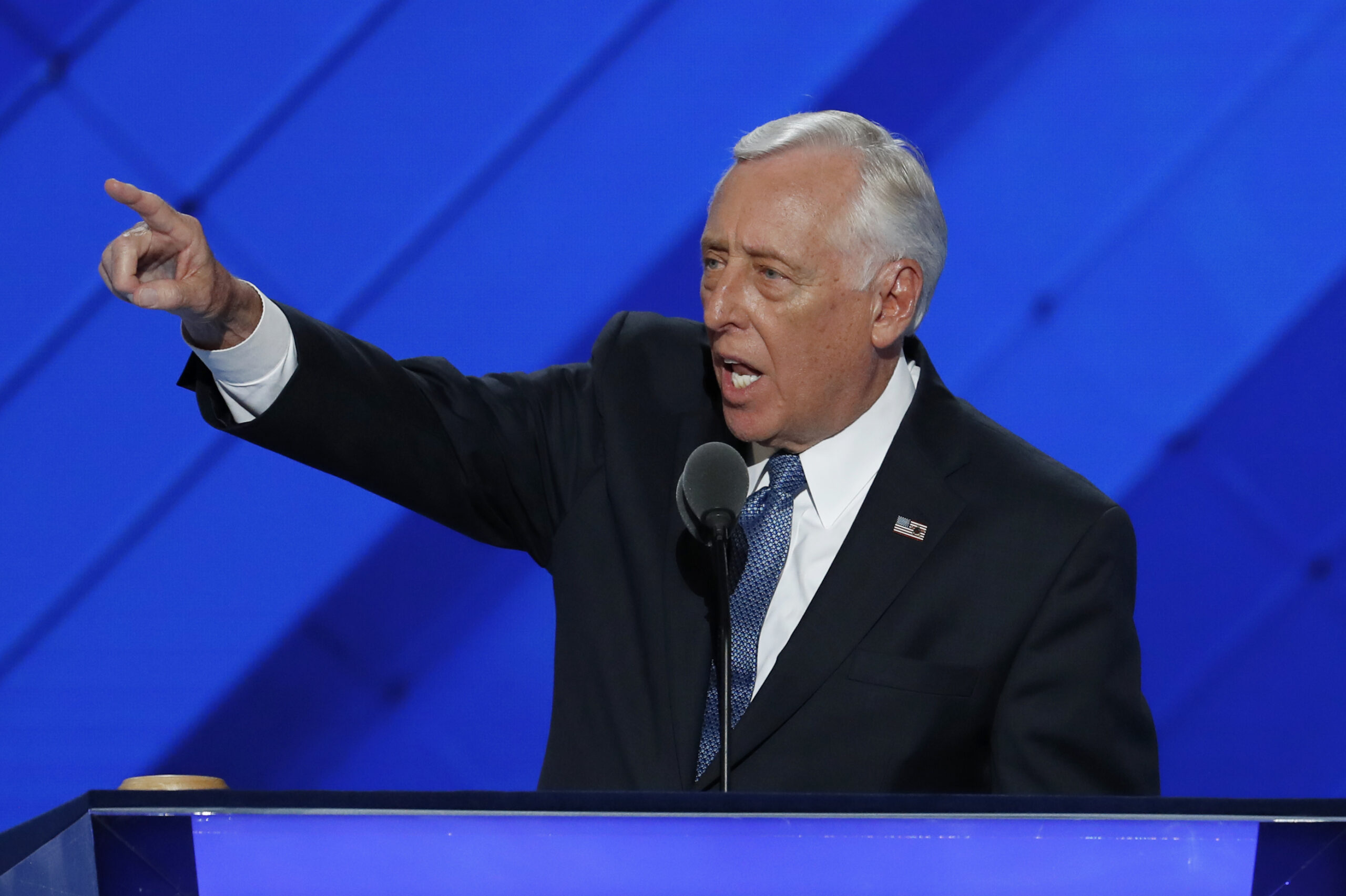 Hoyer questions Trump meetings
