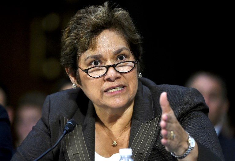 Immigration and Customs Enforcement Director Sarah Saldana suggested that the move was made because the financial needs of her agency change year by year. (AP Photo/Molly Riley)