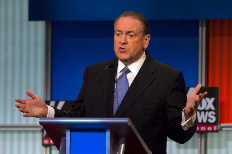 Mike Huckabee aggressively defended Social Security by saying he would raise revenues for the program by taxing 