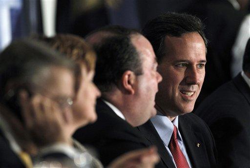 Santorum: I blame Bush for bailout mentality