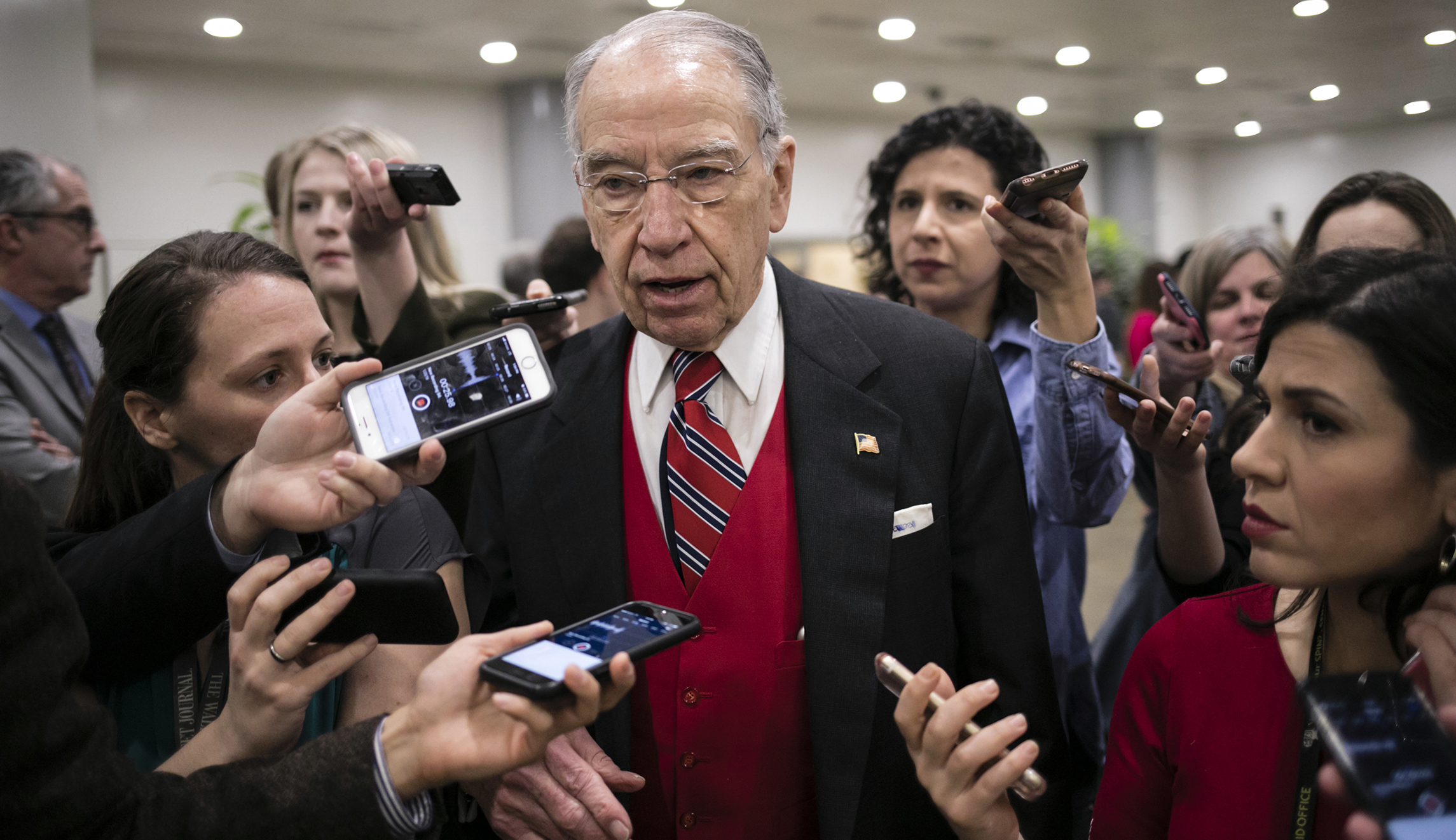 Democrats fume as GOP ignores Senate tradition to approve Trump’s judicial nominee