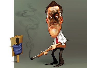 Taking Aim at Santorum