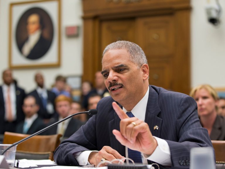 Attorney General Eric Holder, in testimony before the House Judiciary Committee, labeled as 