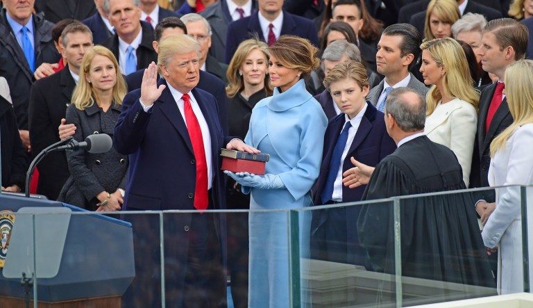 In the following op-ed, President Trump discusses his first year in the White House. (AP Photo)