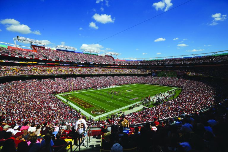 Alex Brandon/AP
The Redskins could decide to move to another stadium after their lease at FedEx Field ends following the 2026 season.