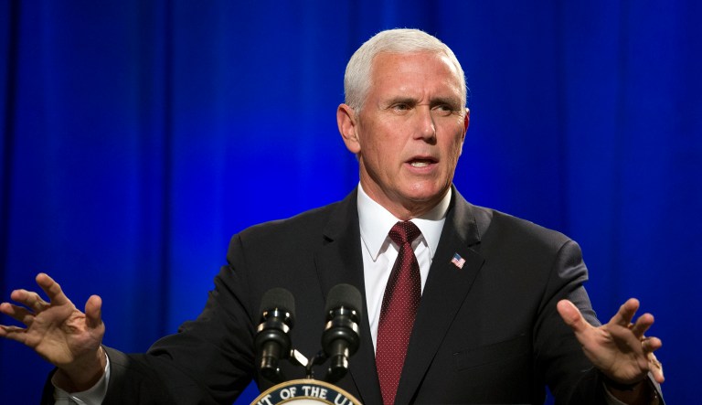 Mike Pence's leadership PAC raised $1 million in one evening back in July. As the midterms approach, there's little indication Pence will slow down. (AP Photo/Cliff Owen)