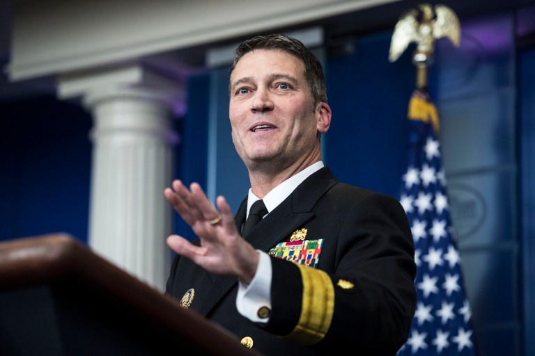 White House Doctor Ronny Jackson to Replace Shulkin at Veterans Affairs
