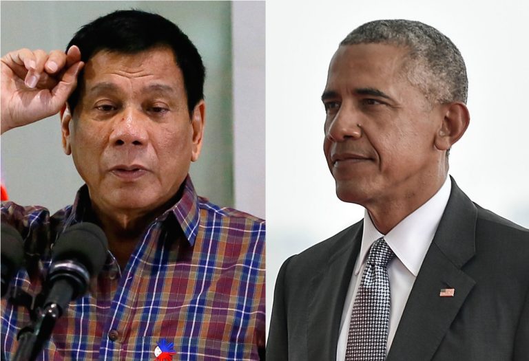 The meeting took place after the White House said Tuesday it would not reschedule a canceled bilateral powwow with Rodrigo Duterte after he called President Obama a 