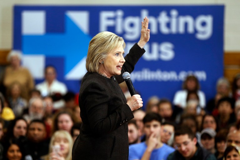 Clinton's allies reportedly formed a group intended to organize minority voters for the general election. (AP file photo/Matt Rourke)