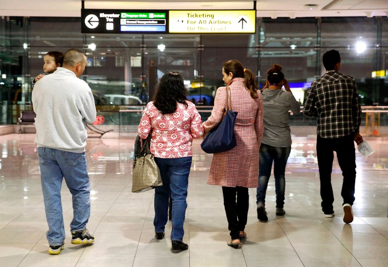Earlier this month, a three-judge panel blocked enforcement of the executive order, which halted immigration from seven countries in the name of fighting terrorism, but in practice, also affected the travel of individuals with legal status in the U.S. (AP Photo/Patrick Semansky)