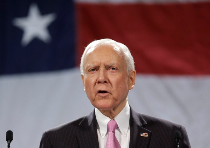 Sen. Orrin Hatch isn't playing along with Jack Lew's exhortation for "economic patriotism."ÃÂ (AP/Rick Bowmer)