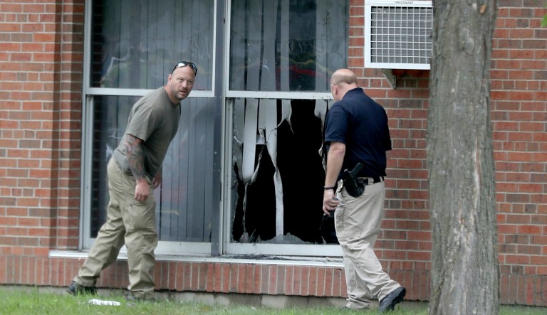 Minnesota Gov. Mark Dayton called the explosion at a Bloomington mosque 