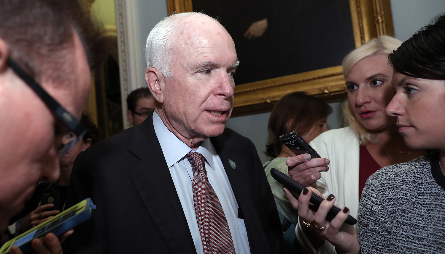 Emotional Lindsey Graham: John McCain can ‘vote any way he wants to’