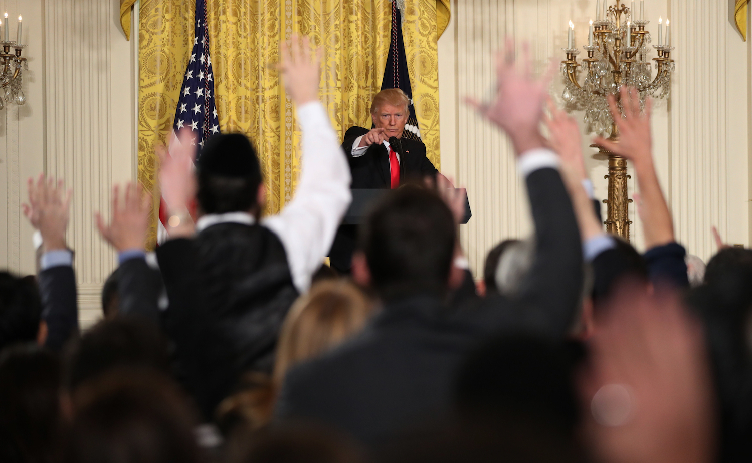 Trump vs. the media: A credibility contest