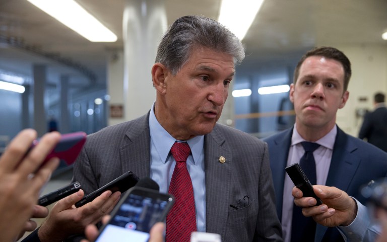 Senate Democrats say they want no part of a politically poisonous closure, even though they side with Sen. Joe Manchin, D-W.Va., and a few other Democrats who are holding up the bill because they seek a year-long extension of health benefits for retired coal miners. The current deal provides only a four-month extension. (AP Photo/Alex Brandon)