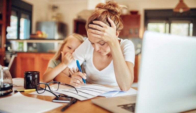 Under a bill proposed by Rep. Ted Budd, R-N.C., a working mother of three who pays over $1,400 in payroll taxes in a given year could receive a $2,000 refund. (iStock)