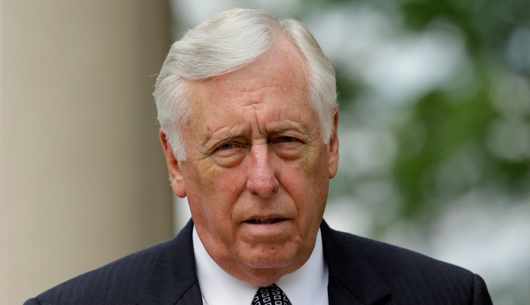 Rep. Steny Hoyer's remarks on Obamacare mirror comments that Republicans have made for years, that Democrats' rush on healthcare essentially allowed them to push through a major bill affecting millions of people without any Republican input. (AP Photo/Patrick Semansky)