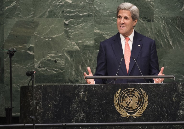 Asked if he would fire the person responsible, Secretary of state John Kerry said, 