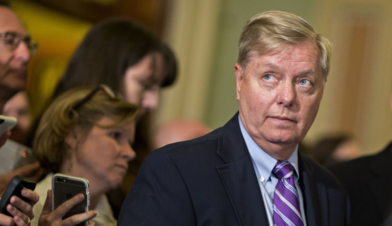 Sen. Lindsey Graham, R-S.C., said Wednesday he has confidence in a bipartisan immigration bill that abolishes the diversity visa lottery system, adds border security measures, and includes a path for 