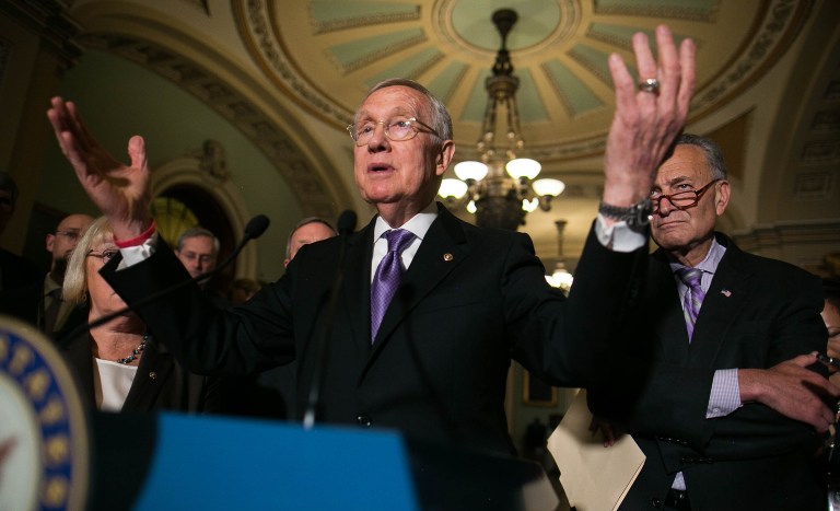 Senate Minority Leader Harry Reid said the two sides 