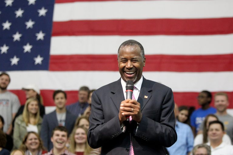 The Carson campaign raised $12 million inÂ September, $6 million in August and $3 million in July.Â (Nikki Boertman/The Commercial Appeal via AP)