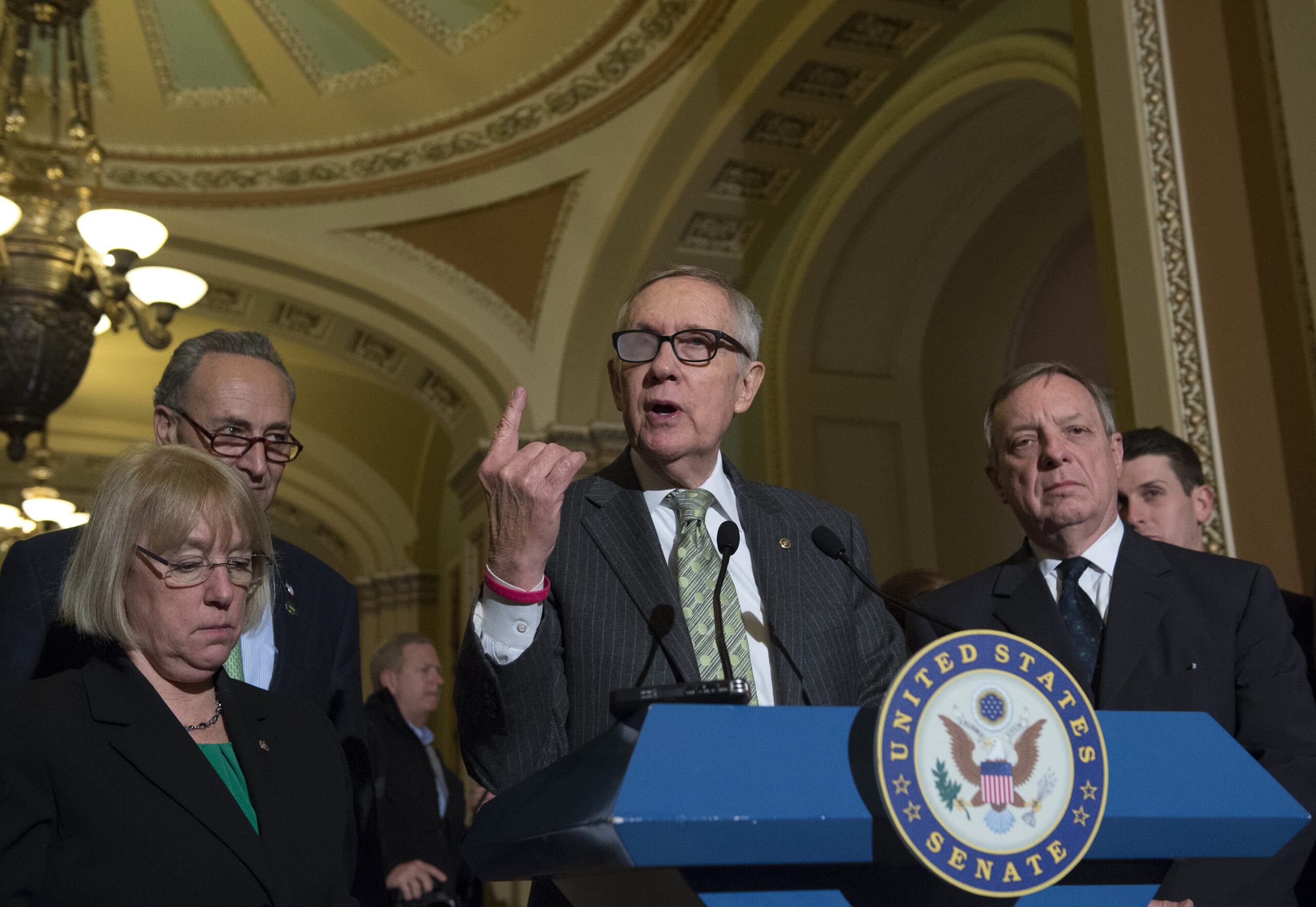 For Democrats, words from a famous human trafficking victim