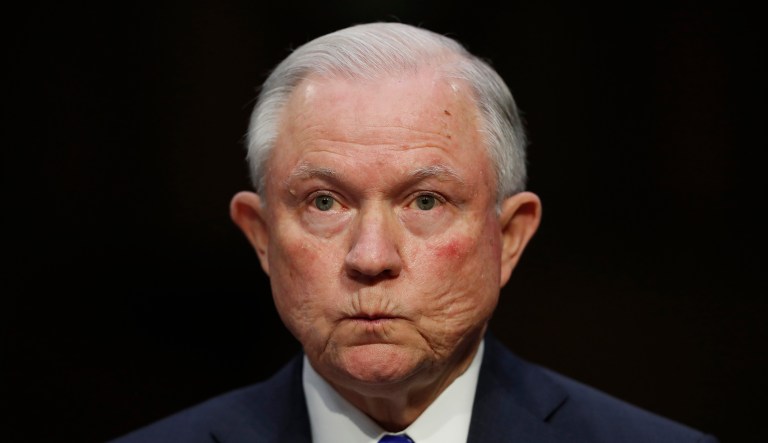 Sessions said the reality is that the government is being overwhelmed with the number of illegal immigrants still coming in, which is why catch and release is still effectively happening. (AP Photo/Carolyn Kaster)
