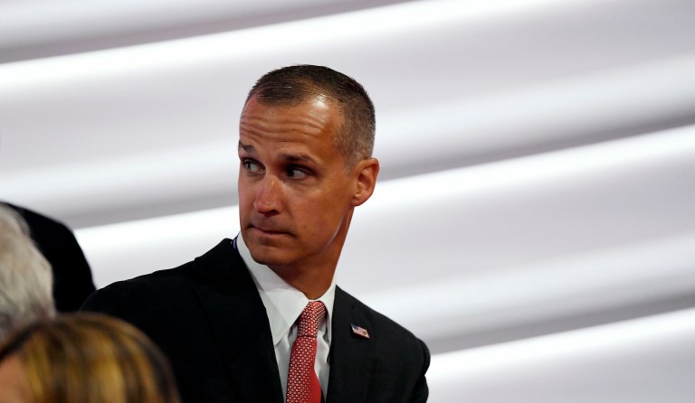 Puerto Rico hired Corey Lewandowski's Avenue Strategies lobbying firm in Washington, D.C., to help influence the White House to come around to his positions. (AP Photo/Mark J. Terrill)