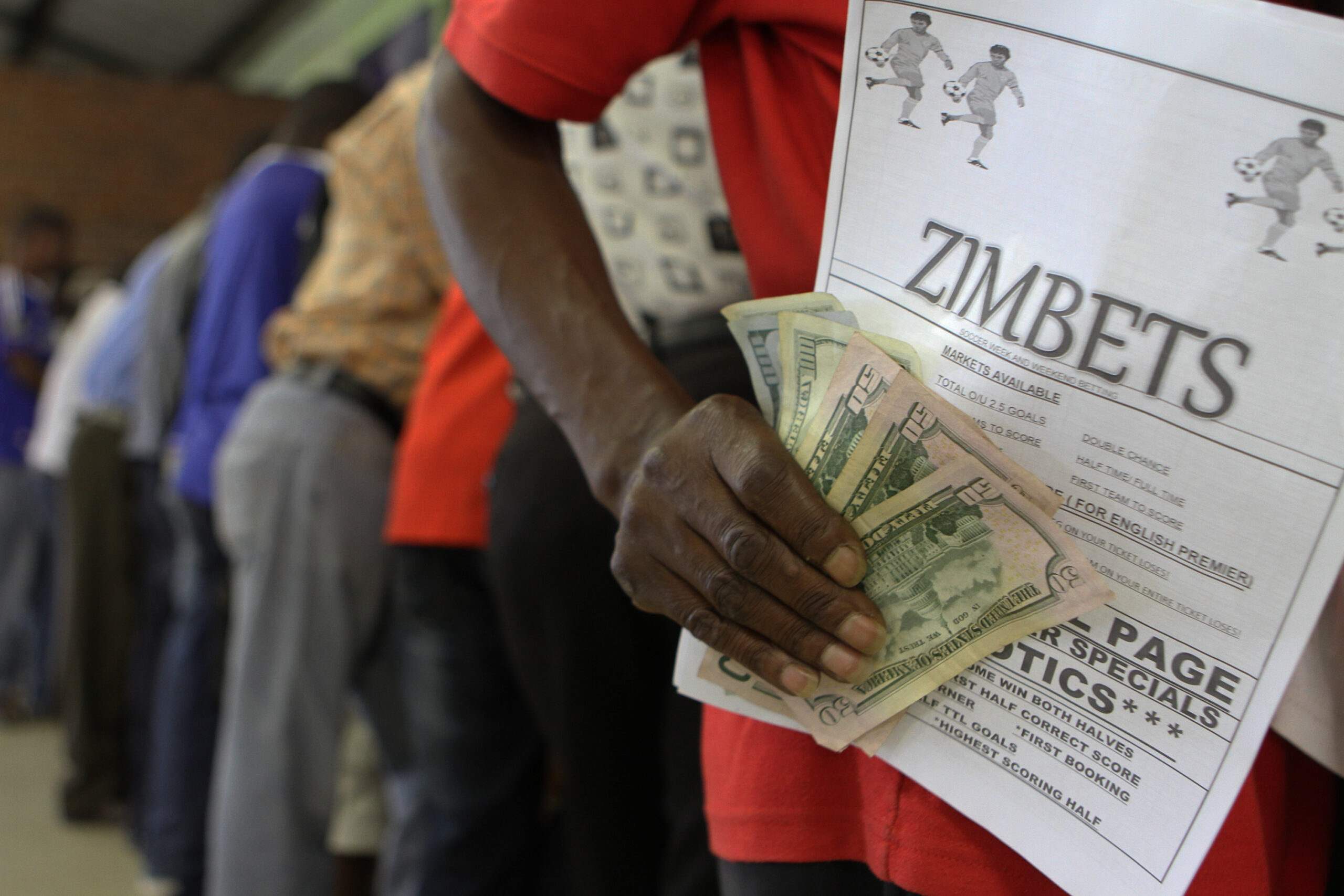 Impoverished Zimbabweans turn to gambling