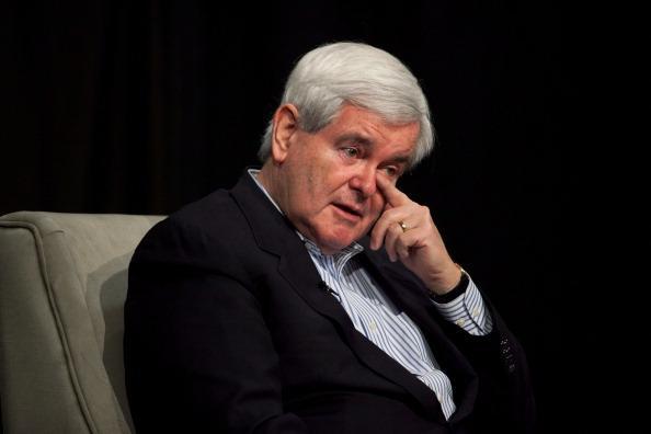 Watch Newt Gingrich cry remembering his mother
