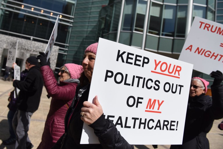 The repeal of Obamacare's taxes would have lowered the number for revenue target. (Tanya Moutzalias/The Ann Arbor News-MLive.com Detroit via AP)