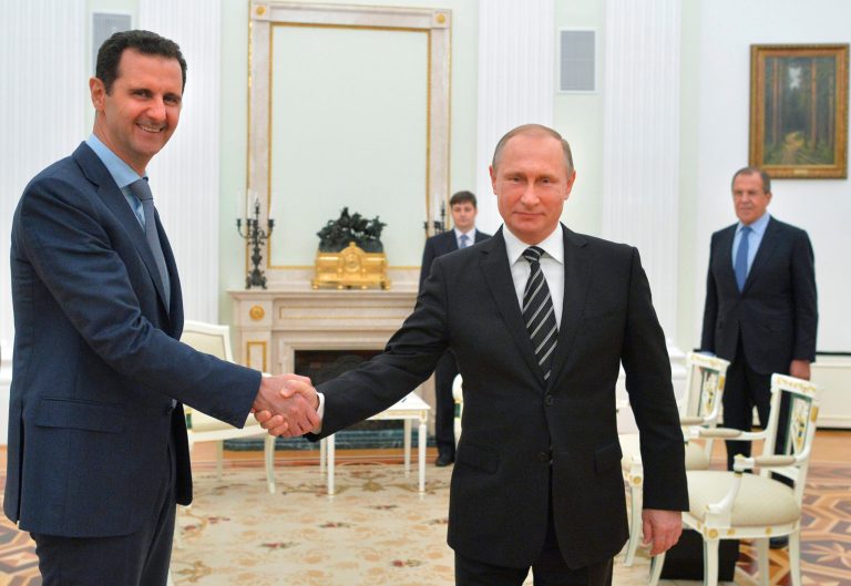 Sticking it to Syrian President Bashar Assad isn't worth starting a war with Russia. (Alexei Druzhinin, RIA-Novosti, Kremlin Pool Photo via AP, File)