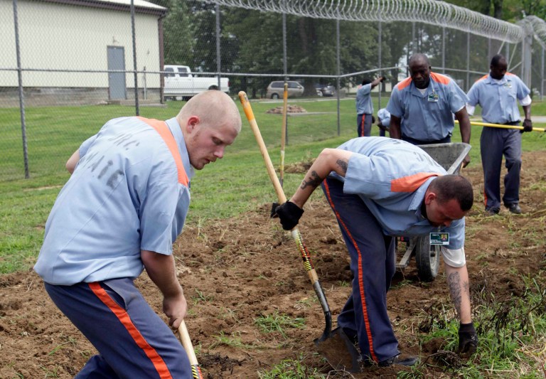 Two lawmakers say a federally owned company that uses prison labor should not have first crack at federal contracts. (AP Photo/Kiichiro Sato)