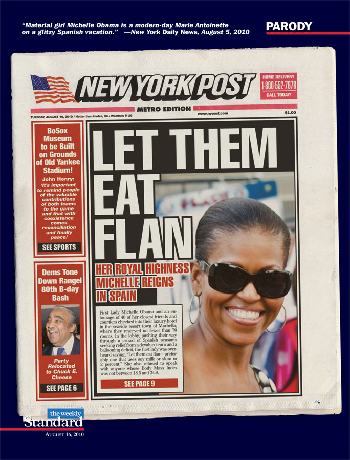 Michelle Obama, a Modern Marie Antoinette