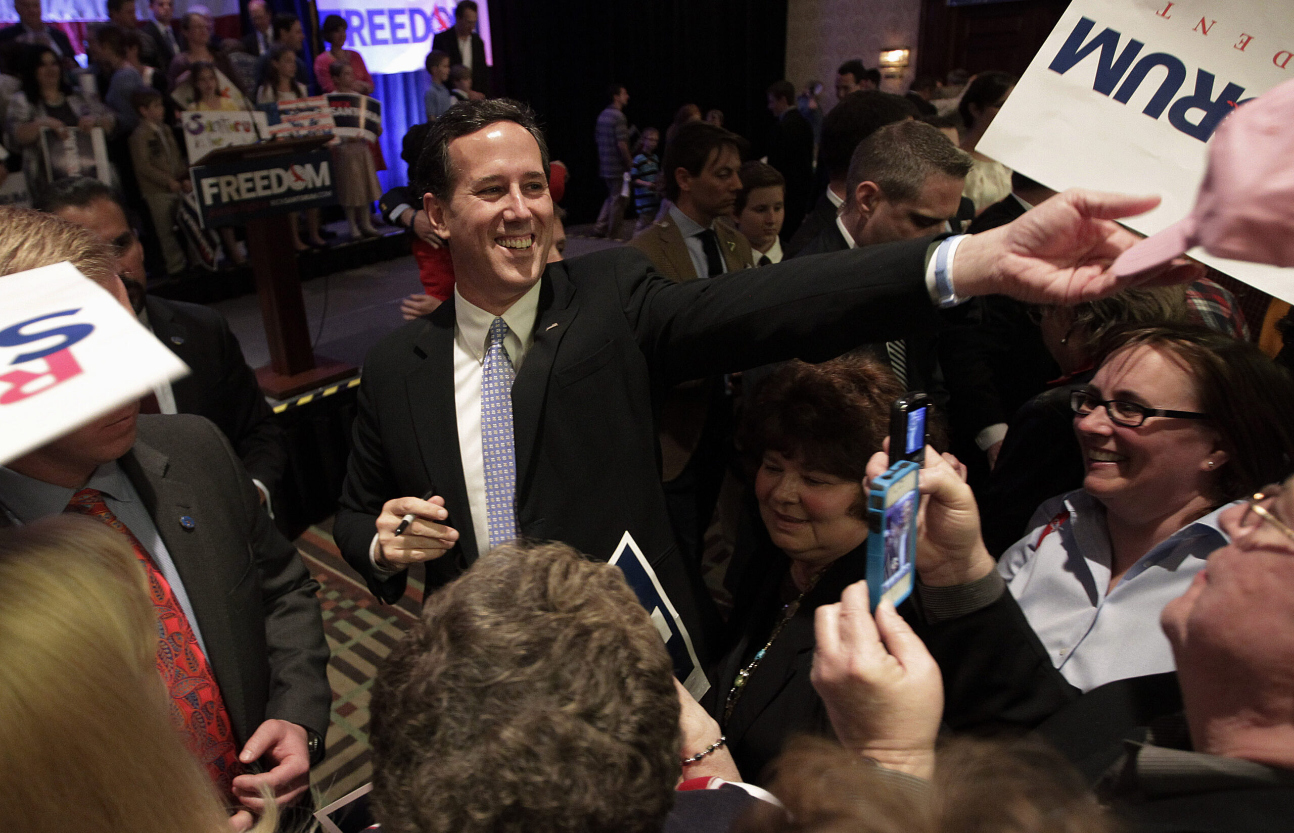 After losses, Santorum sets Penn as do-or-die