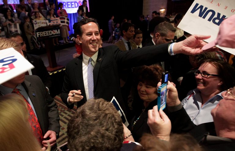 After losses, Santorum sets Penn as do-or-die