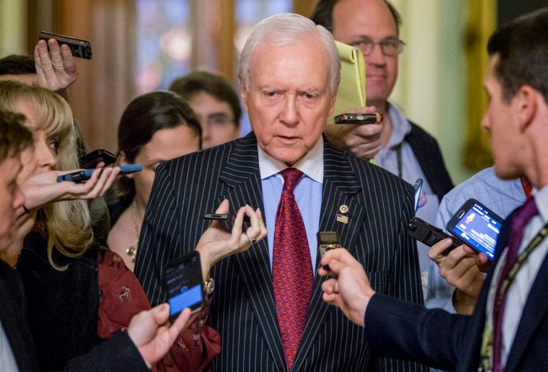 Rep. Orrin Hatch, R-Utah, is worried President Obama will issue an executive order to give Medicare the power to negotiate lower drug prices. (AP Photo/J. Scott Applewhite)