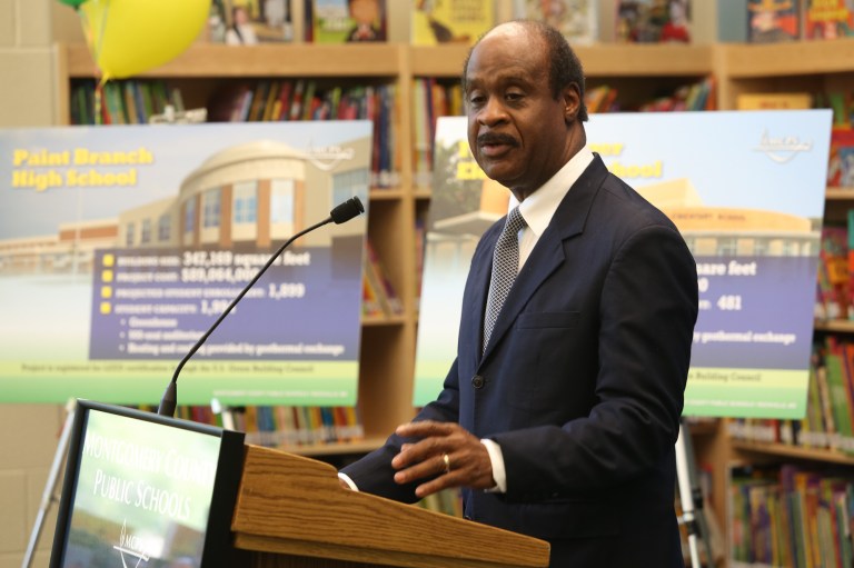 Montgomery County Executive Ike Leggett agreed to give raises to all three county government's unions, but County Councilman Craig Rice, D-Germantown, is questioning whether teachers need a salary increase. (Photo: Graeme Jennings/Examiner file)