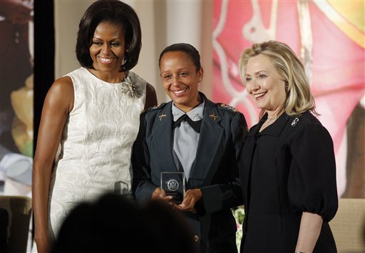 Michelle Obama: Hillary Clinton is my role model