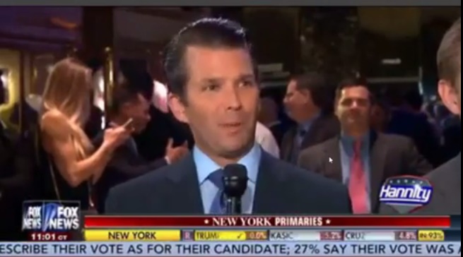 Trump Kid Likens GOP Election Process to ‘Communist China’