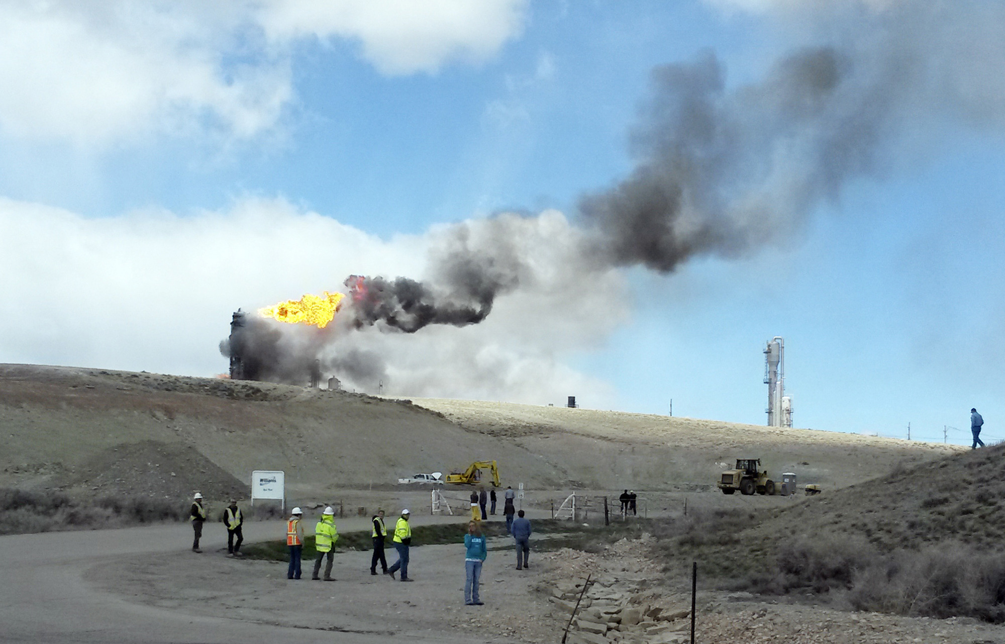 Gas supplies interrupted by Wyoming plant blast