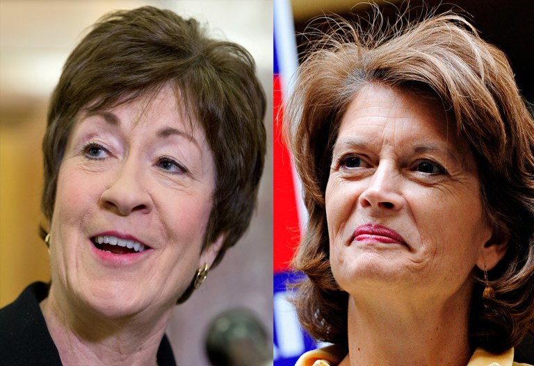 The GOP's road to healthcare reform is long and will almost certainly pass through these two women. (AP)