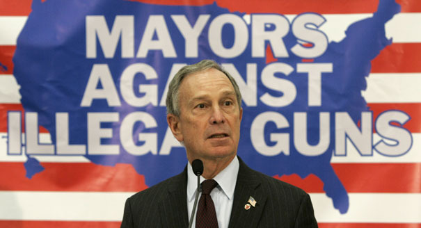 New York Mayor Michael Bloomberg heads a gun control group called Mayors Against Illegal Guns.