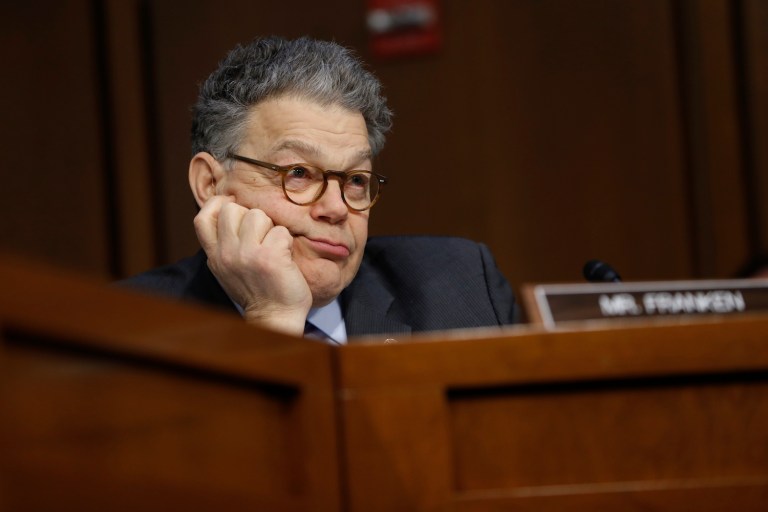 Franken challenged Gorsuch's assertion that he tries 