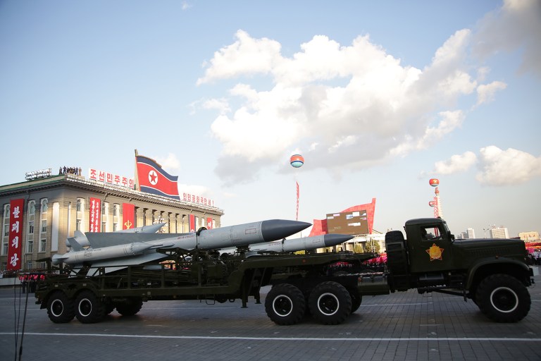 Ri Jong Ryul, deputy-director general of the Institute of International Studies in Pyongyang, said it would be a double standard if the U.S. supports the arming of North Korea's neighbors while at the same time telling North Korea to end its nuclear program. (AP Photo/Wong Maye-E, File)