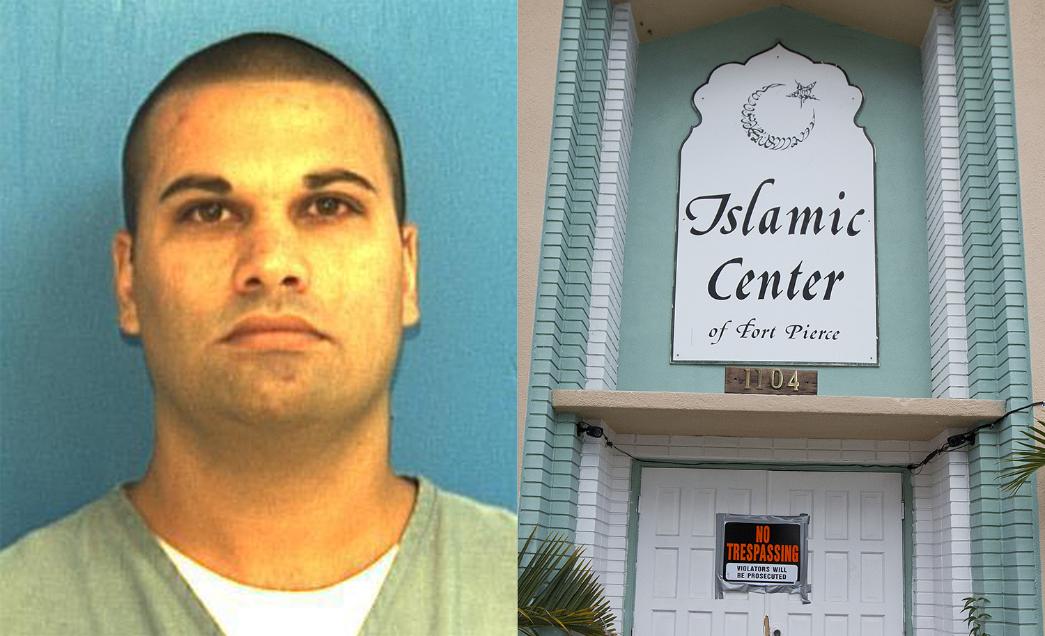 Florida man sets mosque on fire, lectures Muslims at his sentencing