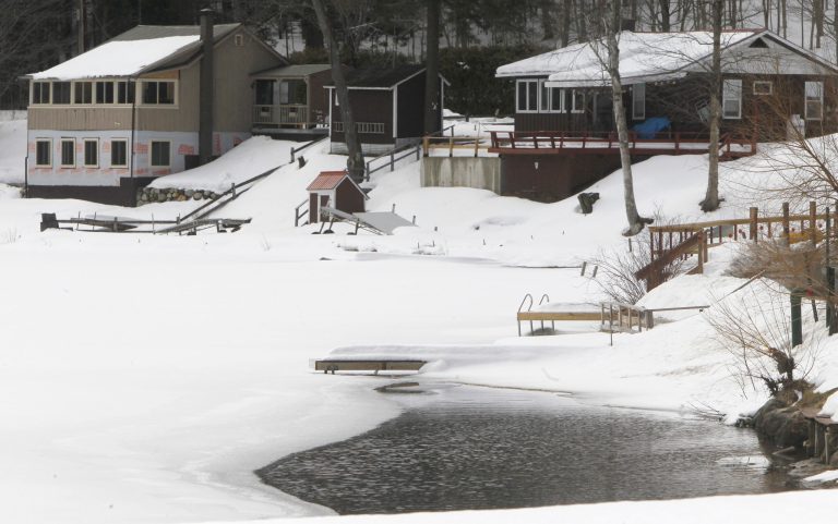 A Vermont Senate committee is taking up House-passed legislation that seeks to provide protections for lake shore lands and near-shore waters, while a House panel looks at agricultural impacts on water quality. (AP/Toby Talbot)