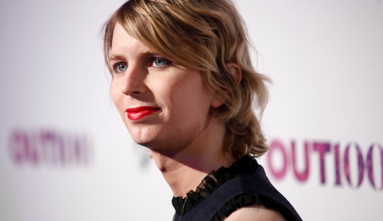 Chelsea Manning was convicted by a court-martial in 2013 of violating the Espionage Act as a result of sharing 750,000 classified documents with WikiLeaks. (Photo by Andy Kropa/Invision/AP)