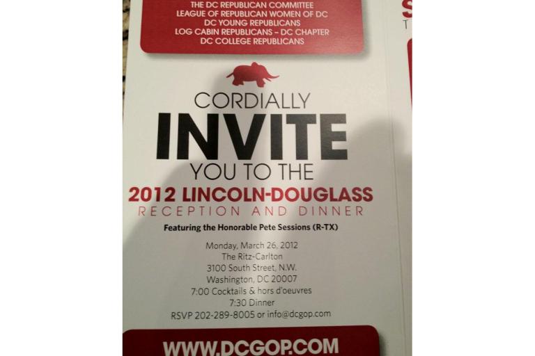 Big D.C. GOP donor dinner in turmoil